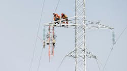 workers on tower workers on tower