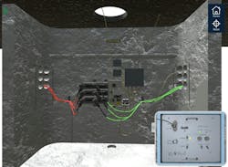 Manhole wiring. Manhole wiring.