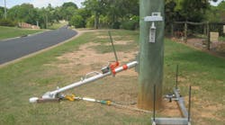 Portable version of Micro-Stress Pole Testing Portable version of Micro-Stress Pole Testing