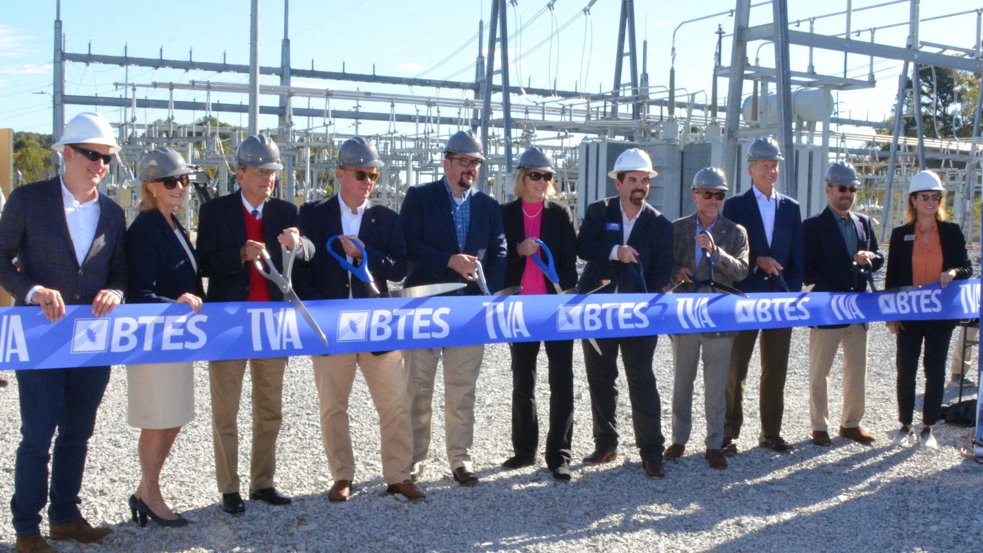 68e7be189174cccc1d34a089 Btes And Tva Cutting Ribbon At South Bristol Subst