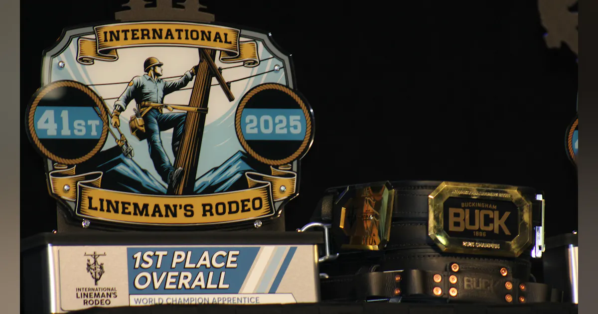 Congratulations to the 2025 International Lineman's Rodeo Champions ...