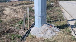 galvanized steel pole galvanized steel pole