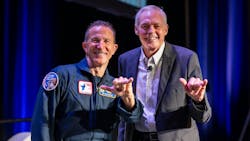 Lt. Col. Bo McGowan and Ronald J Carrington Lt. Col. Bo McGowan and Ronald J Carrington