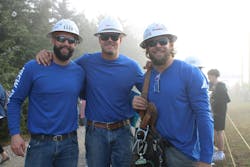 This NV Energy journeyman team worked together to showcase their skills at the 2025 International Lineman’s Rodeo. This NV Energy journeyman team worked together to showcase their skills at the 2025 International Lineman’s Rodeo.