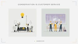 Conservation through prepay gives the customers the tools they need to make energy-saving decisions. Conservation through prepay gives the customers the tools they need to make energy-saving decisions.