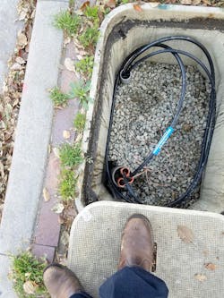 Reliable underground markers can reduce outage times. Reliable underground markers can reduce outage times.