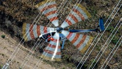Avoiding structures and power lines during aerial work requires a distraction-free environment. Avoiding structures and power lines during aerial work requires a distraction-free environment.