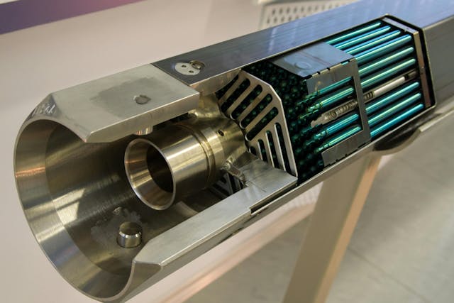 Fragment of a nuclear fuel rod. In an executive order, the White House called for assessing the spent nuclear fuel management cycle. Fragment of a nuclear fuel rod. In an executive order, the White House called for assessing the spent nuclear fuel management cycle.