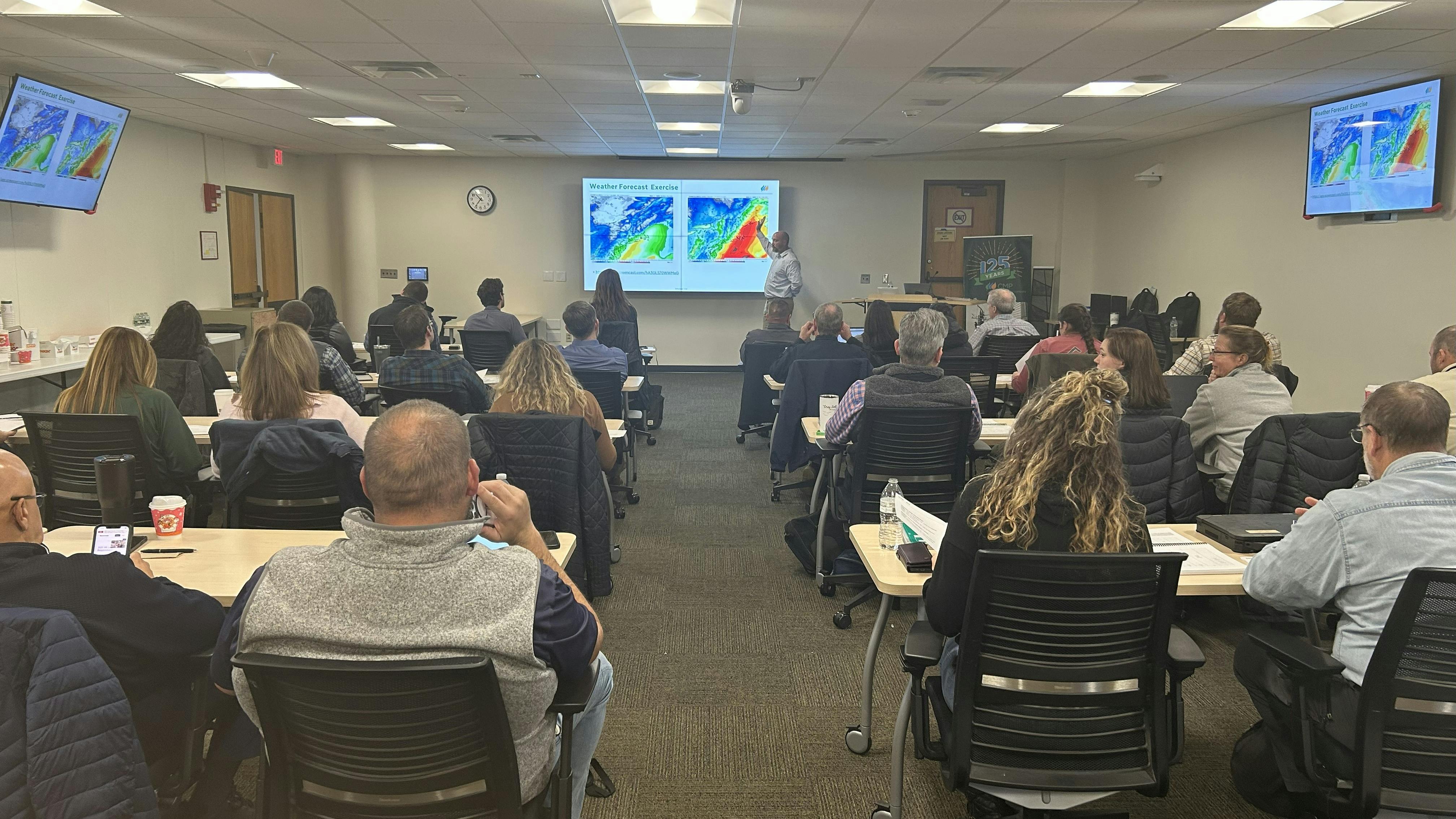 CMP&rsquo;s annual meeting on winter storm preparedness and emergency response plans meeting in Augusta, Maine on November 14, 2025.