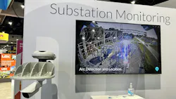 screen at booth