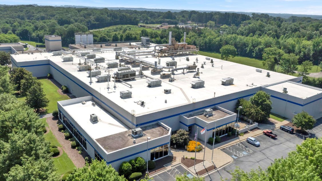 The 162,000-square-foot plant is expected to start operations late this year.