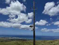A fully installed weather station on Oʻahu that delivers HECO real-time data. A fully installed weather station on Oʻahu that delivers HECO real-time data.