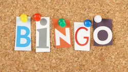 bingo letters on bulletin bingo letters on bulletin