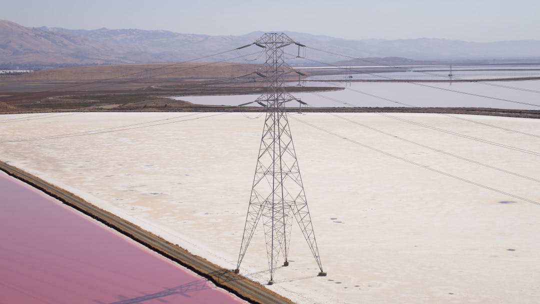230‑kV transmission lines crossing the San Francisco Bay Salt Ponds in Newark, California, illustrate the complex environmental and engineering conditions PG&E must account for when evaluating advanced conductor applications. These spans demonstrate how modern conductor technologies can increase capacity while minimizing structural impacts in sensitive ecosystems.