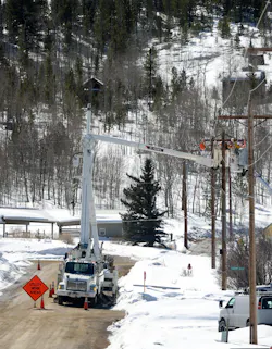 A line of winter trees are spread across the MPE territory. A line of winter trees are spread across the MPE territory.