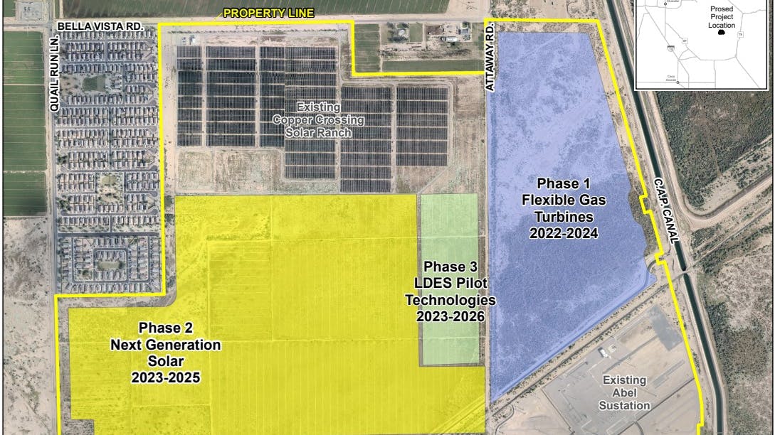 Copper Crossing Energy and Research Center (CCERC) PV Solar Project.