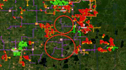 Circuits cleared in Year 1 of WREC’s vegetation management cycle experienced zero outages during a major storm event in June 2025.