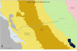 ACRT This map shows the United States Environmental Protection Agency (USEPA) Level III ecoregions within the transmission line survey corridor.