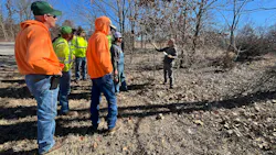 Contractors participate in winter plant identification training to build skills to accurately identify dormant species and maintain high-quality vegetation management year-round.