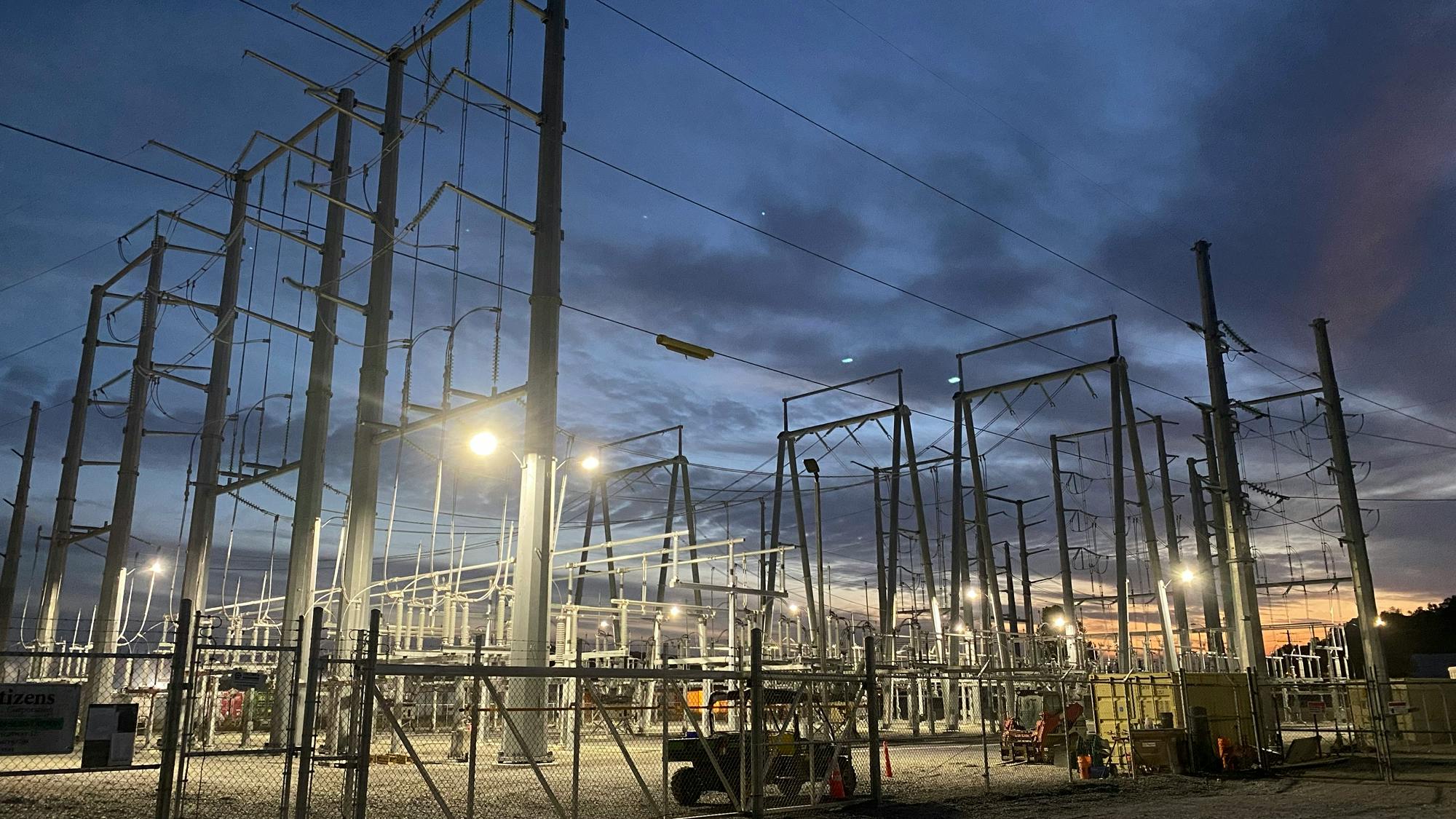 TOTX After: Completion of the Limestone Ridge Project modernized transmission systems and enhanced power supply.