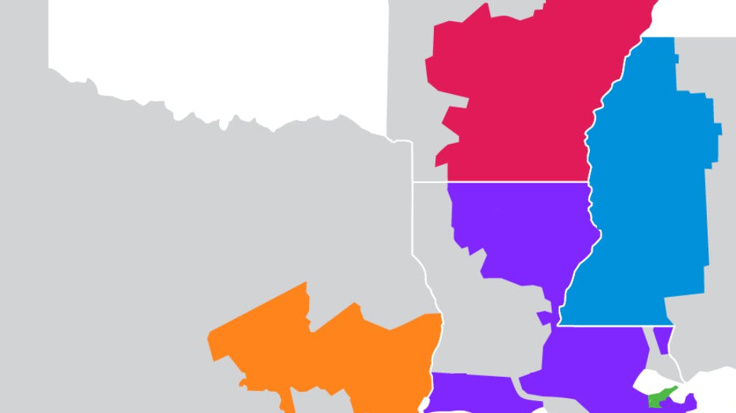 Entergy's service area covers four states.