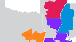 Entergy's service area covers four states. Entergy's service area covers four states.