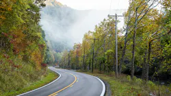 power lines along road power lines along road