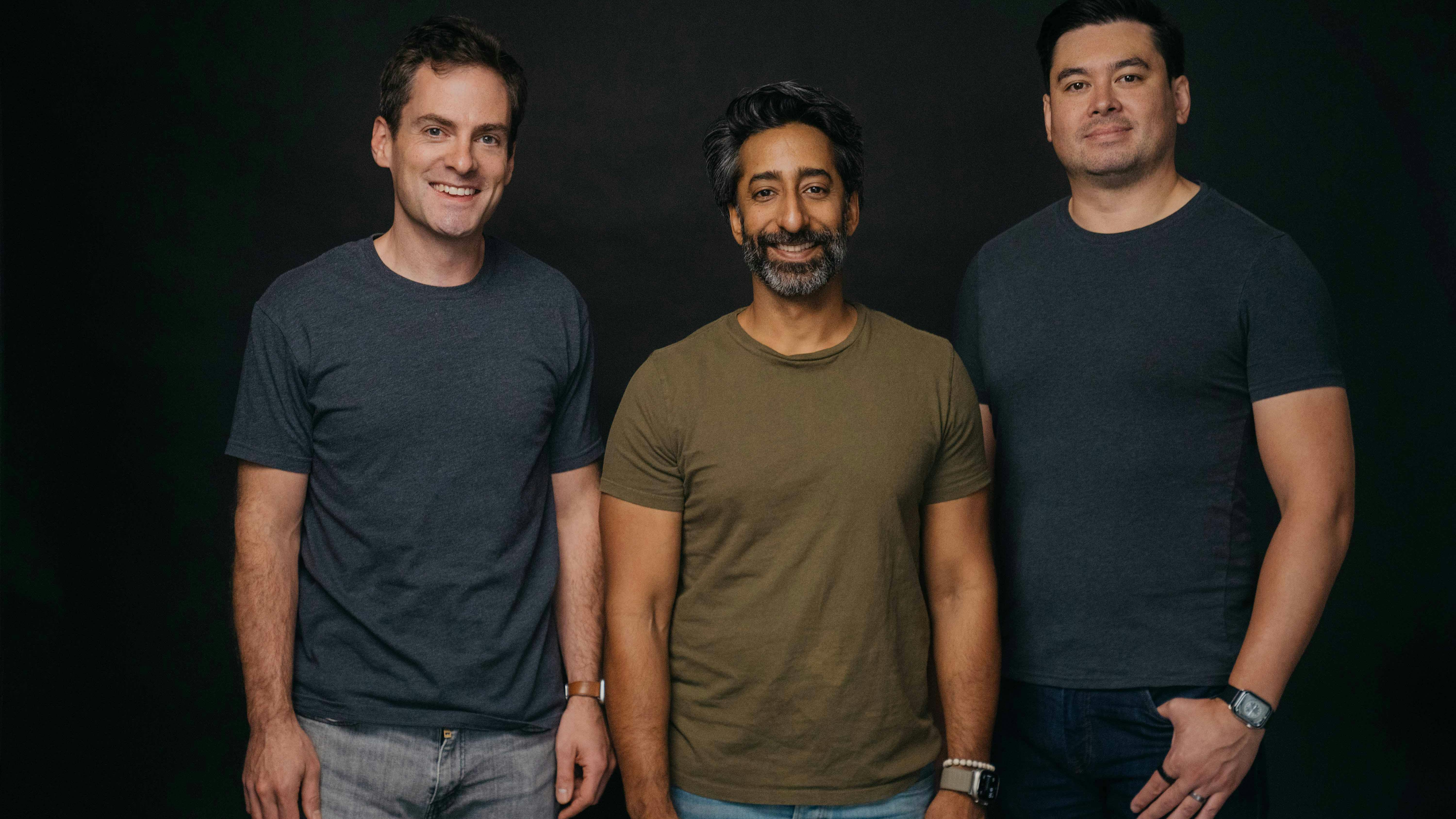 Texture CEO & co-founder Sanjiv Sanghavi pictured in the middle.