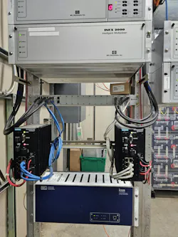 ICON front installed on a communication rack. ICON front installed on a communication rack.