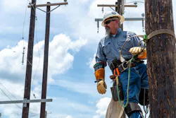 Lonnie Campos is proud to have two sons in the line trade. Lonnie Campos is proud to have two sons in the line trade.