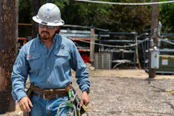 Bradley Campos is shown on the job at PEC Bradley Campos is shown on the job at PEC