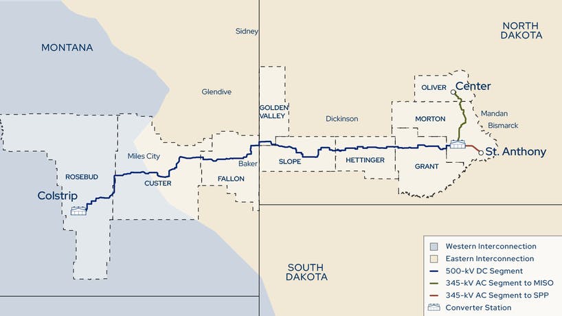 Proposed project route