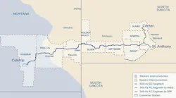 Proposed project route