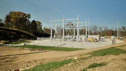 Ameren Illinois built the GIS substation atop abandoned mine shafts, posing challenges during construction.
