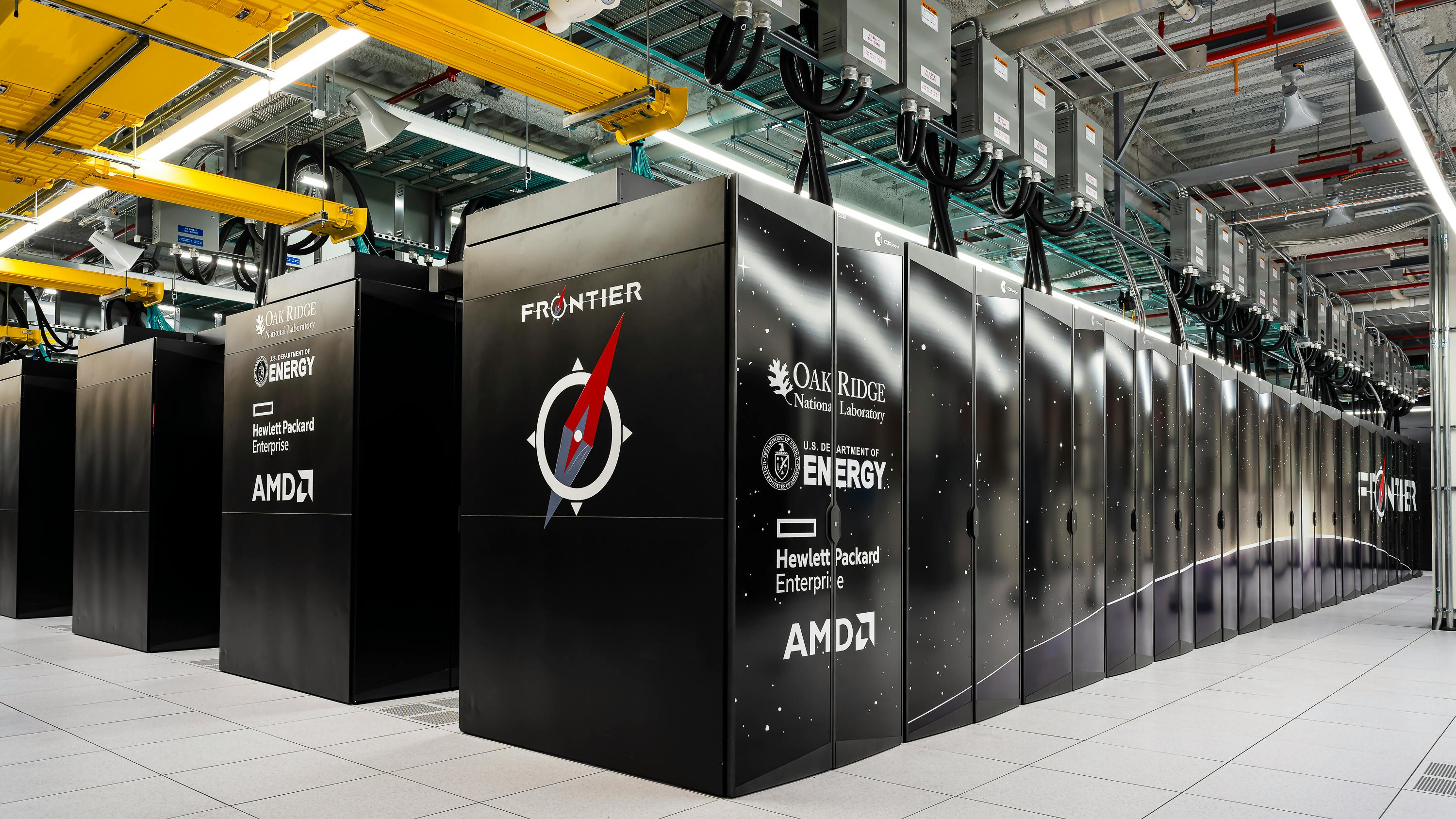 The Frontier data center, run by Oak Ridge National Laboratory.