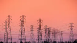 power lines in California