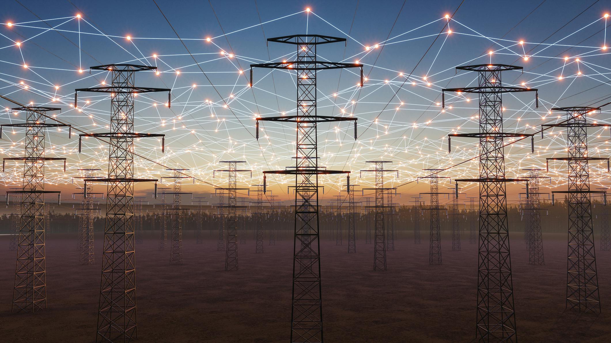 data and power lines