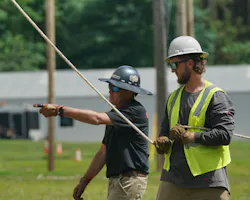 As an instructor, Zach Taylor is preparing aspiring lineworkers to work on the line.