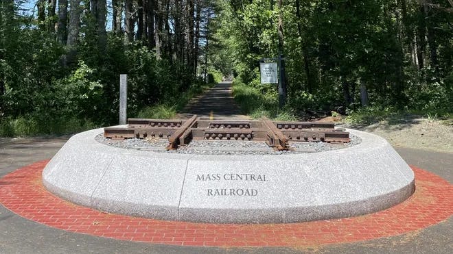 New segment of the Mass Central Rail Trail as part of the state&rsquo;s Sudbury-Hudson Transmission Reliability Project.