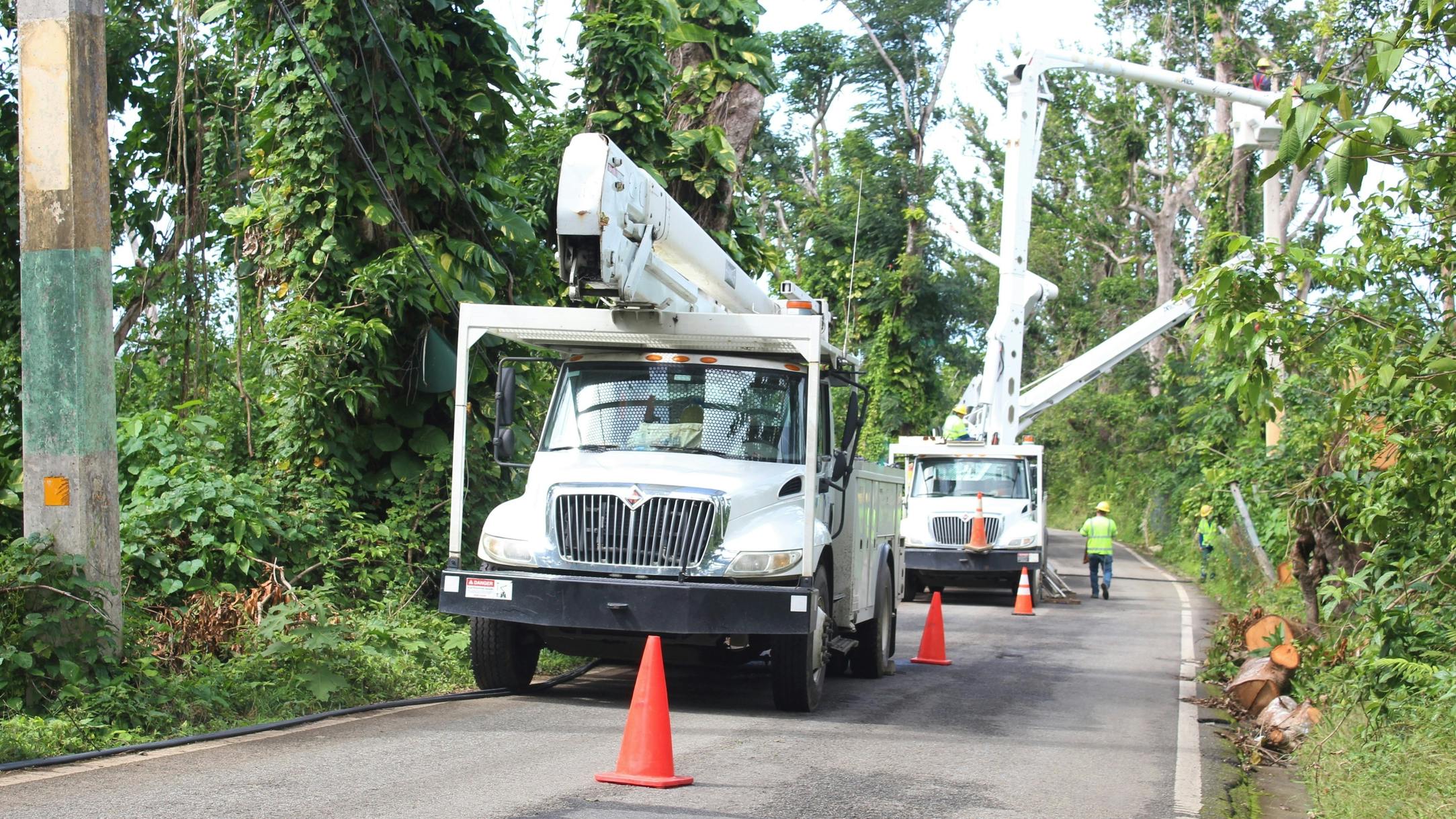 bucket trucks in puerto rico