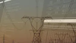 power lines and data