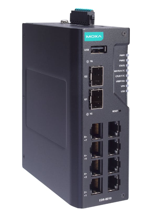 MOXA EDR-8010 Industrial Secure Router Series