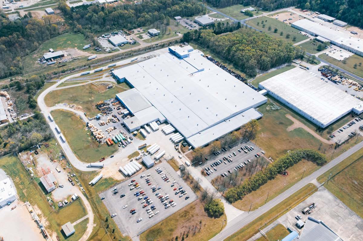 Rending of Southwire's 380,000-square-foot expansion at its plant in Starkville, Miss. | Credit: Southwire