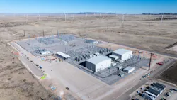 Pattern Energy's Sunzia East Converter Station.