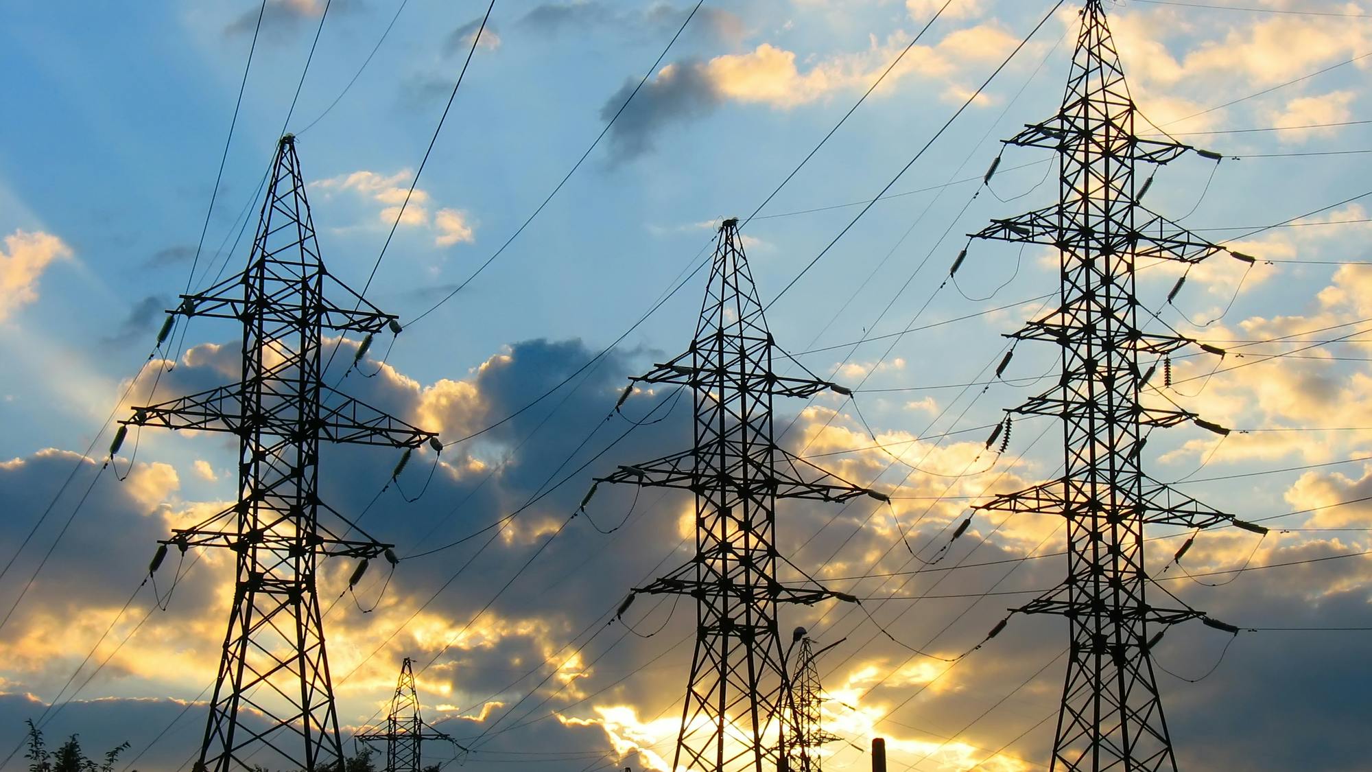 power line silhouettes