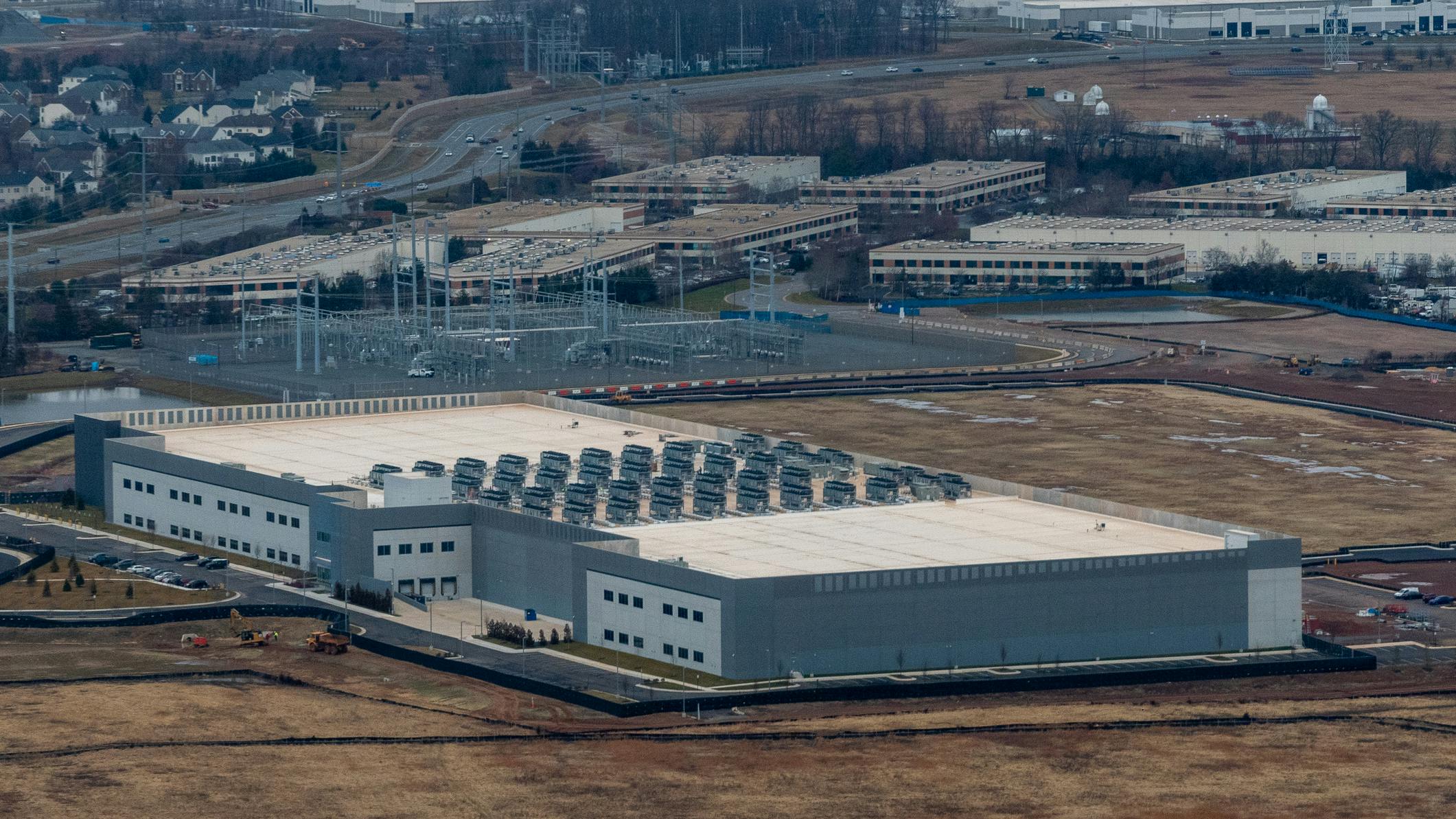 data center plus substation