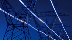 power lines with thermal visual