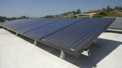 solar panels on california rooftop