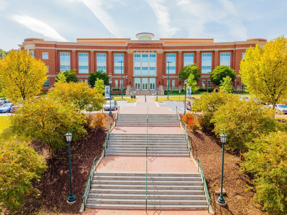 New home for the School of Energy at the Albert & Freeman EPIC building on UNC Charlotte's campus.