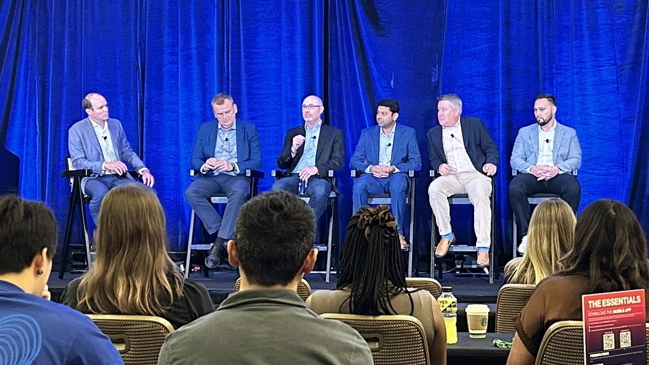 panel on stage